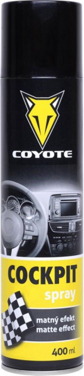 Coyote cocpit spray matný efekt 400ml | Chemické výrobky - Autokosmetika a nemrznoucí směsi